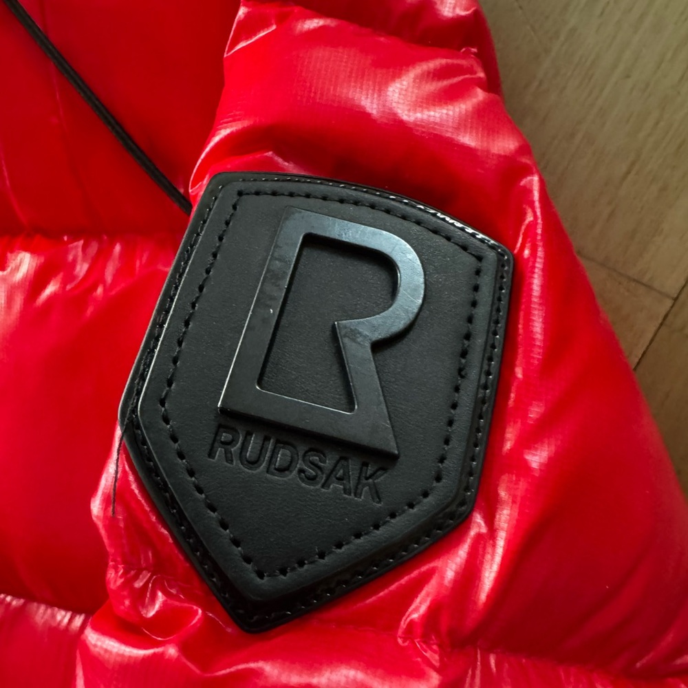 NWT RUDSAK Poppy Red Puffer Jacket - JOJO - Picture 8 of 9